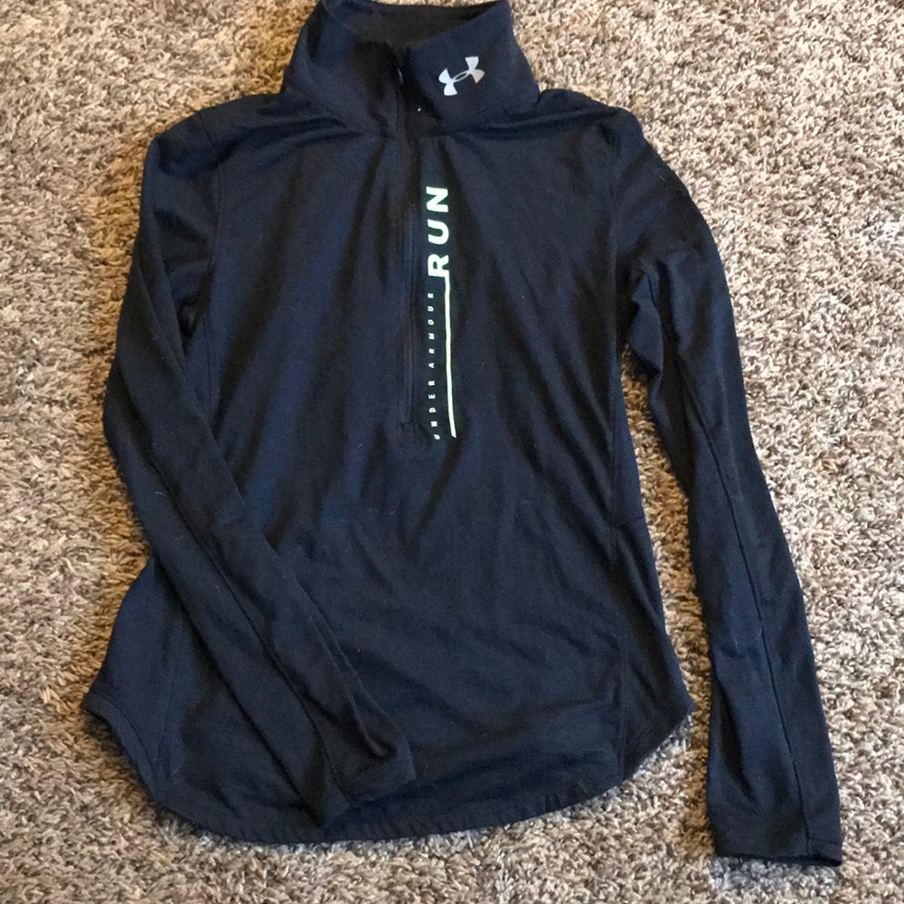 Under armour running zip-up